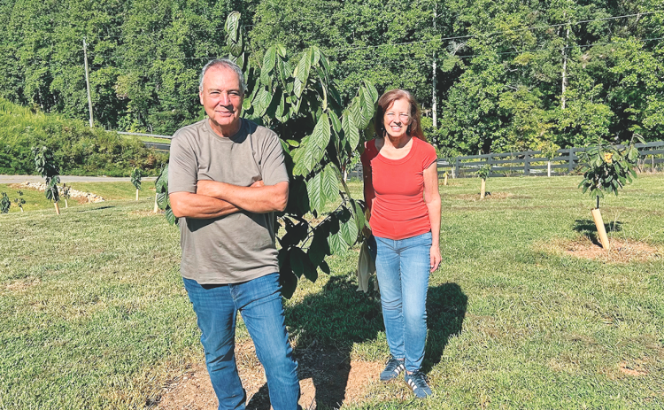Sam Zamarripa and Leslie Kirschner will soon be delving into all things pawpaw at an upcoming special event at Doghobble Wine Farm.