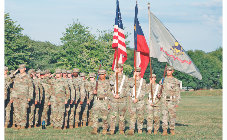 The University of North Georgia’s 9/11 Remembrance Ceremony was held on September 10 and included the Presentation of Colors by cadets from the Boar’s Head Brigade.