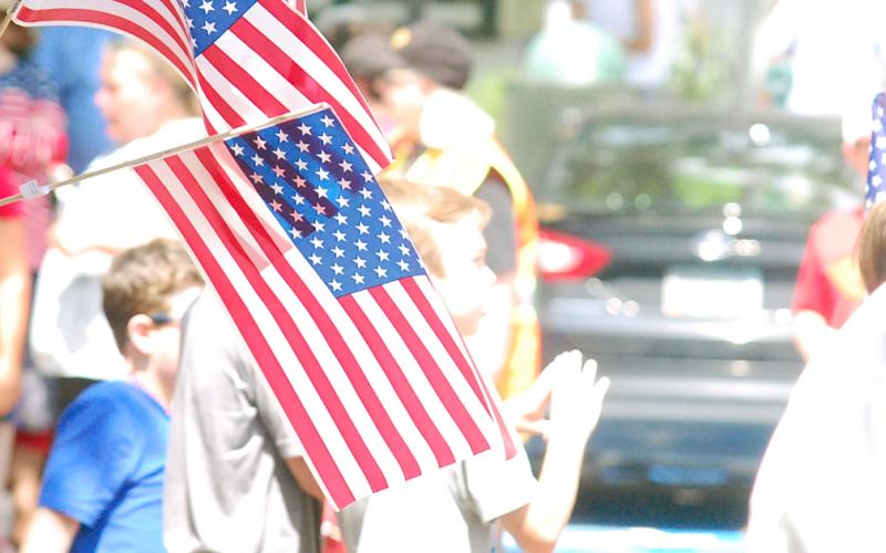 A full day of red, white, and blue festivities is on tap in Dahlonega this Independence Day.