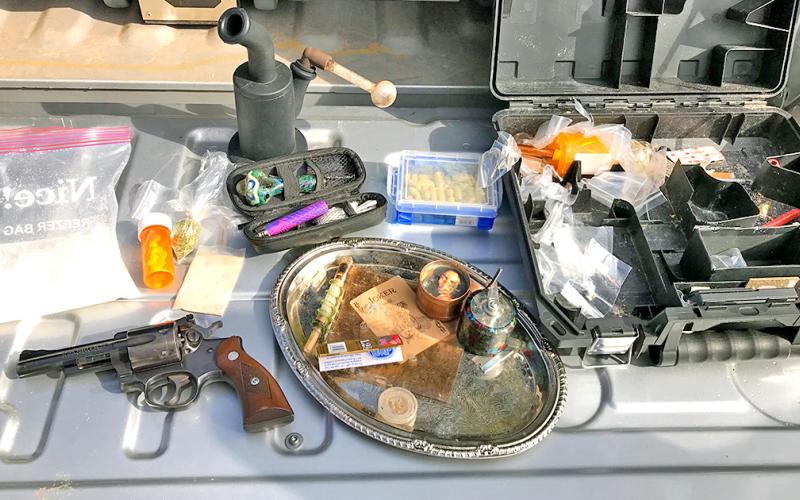 The LCSO reportedly confiscated methamphetamine and other illegal substances during a recent local bust.