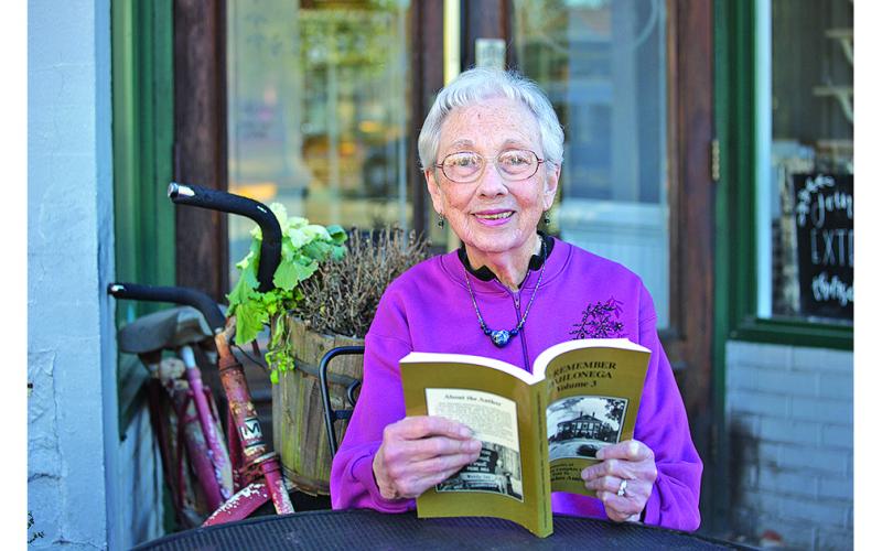 Anne Amerson was a popular and prolific writer who was known for bringing local history to life. (photo by Adair Kucera)