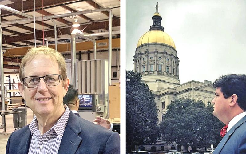 Steven Leibel (left) and Zack Tumlin will run for Georgia’s 9th District House of Representatives.