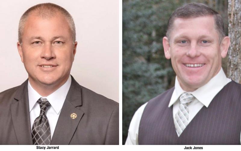 Stacy Jarrard and Jack Jones vie for office in the Lumpkin County sheriff race