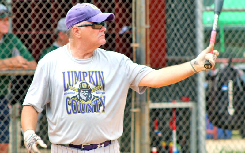 LC Miners player/coach John Daley is ready to get back into the batter’s box after delays from the coronavirus pandemic pushed back the start of the 2020 Clayton League Senior Softball season.