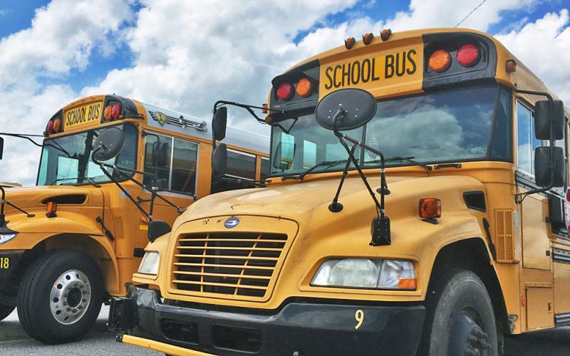 Lumpkin County school busses