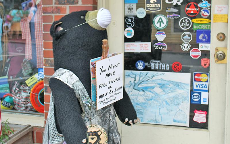 Last weekend locals, tourists and city leaders grappled with the best way to stay protected amidst COVID concerns in Dahlonega and beyond. One local business asked customers to wear masks.