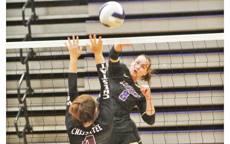 Despite having a phenomenal season on the volleyball court for the Lady Indians, senior MaKenzie Caldwell had to settle for third place when Blitz’s Volleyball Player of the Year award was announced for 2020.