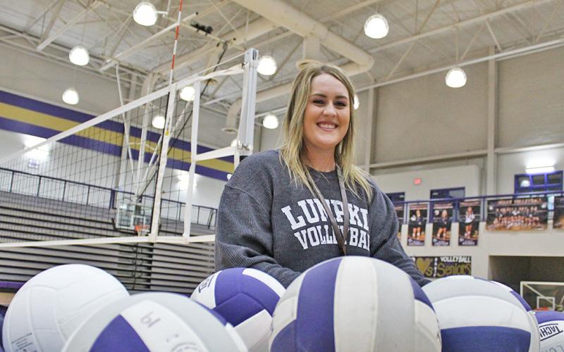 Haley Dibble played on the first Lumpkin County volleyball team in school history in 2009 at the middle school. Now as the head coach of the LCHS team, Dibble led her team to the best record and first region championship in program history.