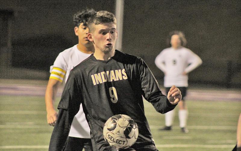 Senior leader Dylan Bodney is excited for one last ride with his friends this season as the 2021 boys soccer season gets underway. “Knowing that it can stop at anytime, due to Coronavirus, I think I see everyone giving it their all,” Bodney said. “All 11 of us out there giving it 100 percent. You can’t ask for anything more...It’s going to be a good year and I hope it doesn’t end early.”