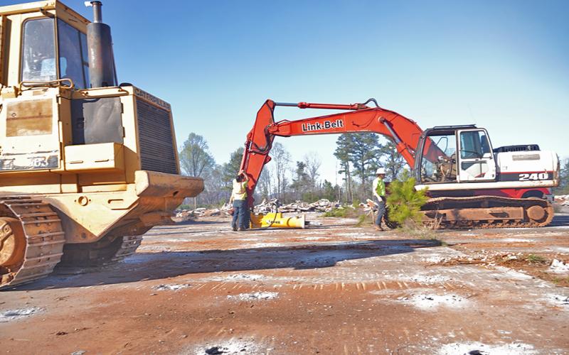 Heavy machinery and crews have begun the work to make Lumpkin's new aquatic center, estimated to cost upwards of $6 million. County officials estimate the interior pools of the aquatic center could open as early as April 2022, with the exterior area welcoming its first guests later that summer.