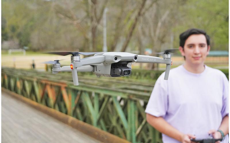 Alex Rollins, founder of A-Roll Media, took a journey across the United States, setting out to capture the true beauty of America via drone, starting right here in Dahlonega.
