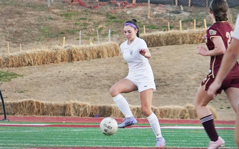 Ryann Jones and the rest of Lumpkin’s defensive backline held the Indians’ opponents to one goal on the week in the team’s two wins last week.