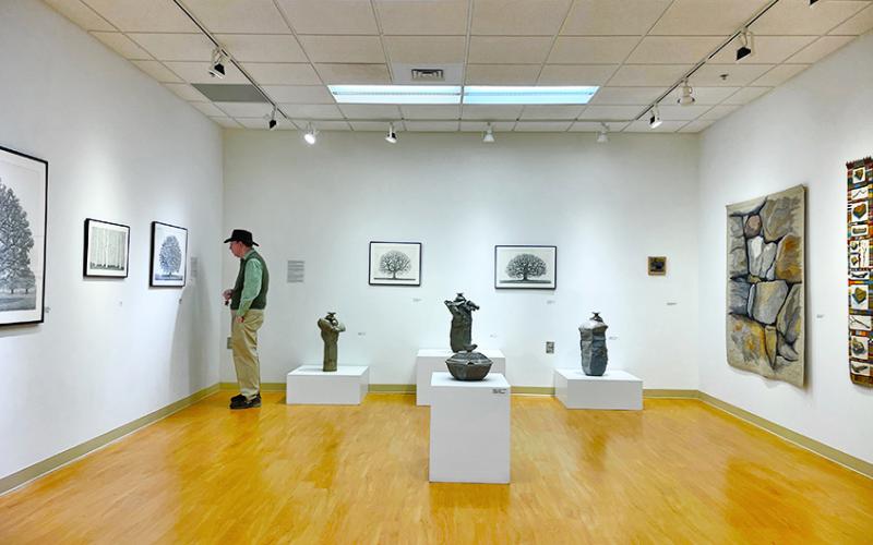 The works of the four professor/artists who were the foundation of the University of North Georgia’s Department of Visual Arts are on display through March 22 at the Student Center on the UNG Dahlonega campus.