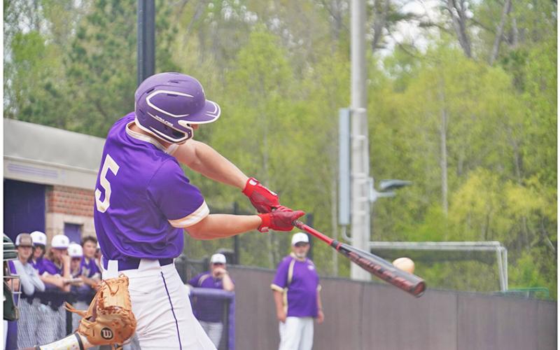 Senior Will Mincey gets things going for the LCHS Baseball team with a bases-clearing double to give the Indians life in their final game of the season. Mincey added to his stellar day in his final high school at bat with the game tying RBI that helped Lumpkin secure one last win on the season.