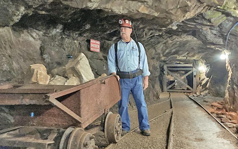 Former 4H Extension agent and Nugget columnist Greg Sheppard explores the tunnels of the local Consolidated Gold Mine—the subject of his new book.