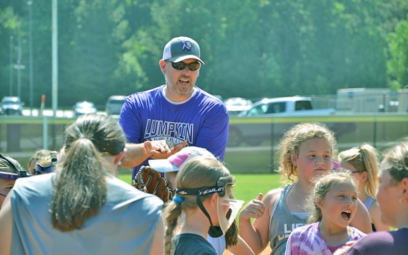 LCHS Softball head coach Joseph Jones and his coaching staff held a camp last week for elementary school aged softball players to come hone their skills and most importantly, develop a love for the sport of softball.