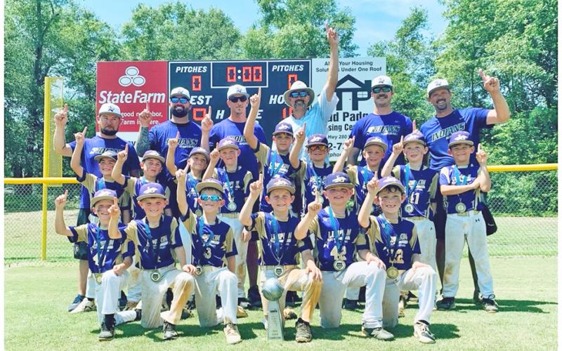 The 8U Lumpkin County Park and Rec All Stars baseball team claimed the program’s first ever State Championship with its walkoff win over Gilmer County in the championship game.