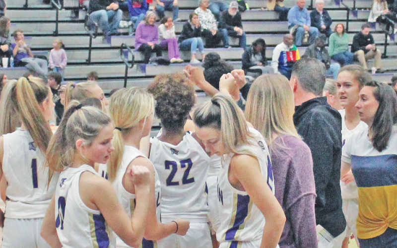 The Lumpkin County girls basketball team has handled all challengers in the early part of the season.