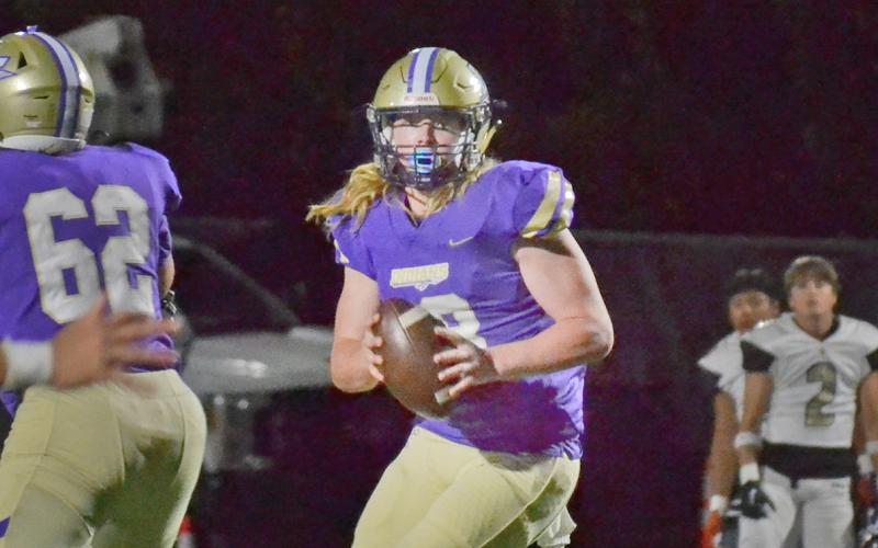Lumpkin County quarterback Cooper Scott was named Region Player of theYear after throwing for 1,480 yards and 16 passing touchdowns this season.