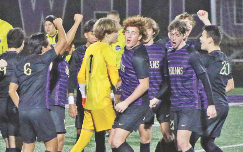 The Lumpkin County boys soccer team topped Lakeview and Stephens County last week.