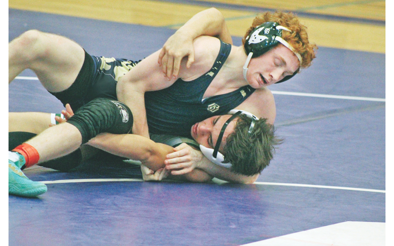 Lumpkin’s Austin Marshall took a sixth-place finish in the freestyle event.