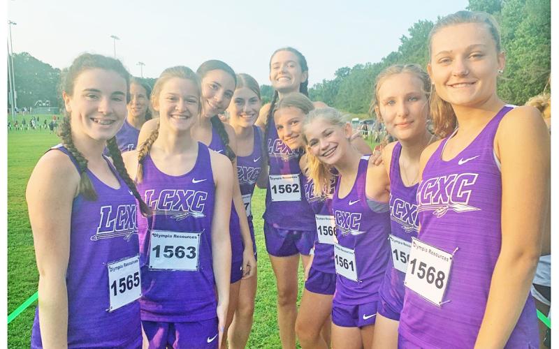 The LCHS girls cross country team has their focus on making State this year, said coach Logan Turner.