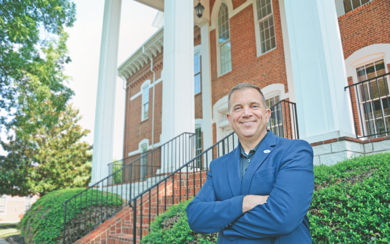 Dr. Michael P. "Mike" Shannon is settling in to his new role as the next president of the University of North Georgia. He succeeds Dr. Bonita Jacobs, who retired earlier this summer.