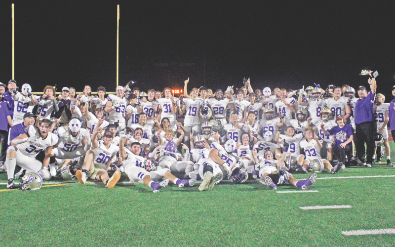 The Lumpkin football team has made history this week with the school’s first ever Regional Championship following a 34-23 victory over region rivals Dawson County.