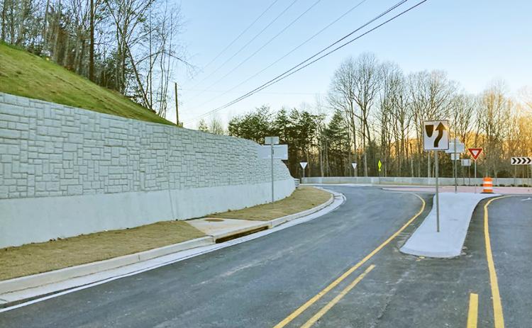 The new roundabout at the intersection of Oak Grove Road and Highway 19 is still being discussed by the county, due to questions about the shape of the retaining wall.