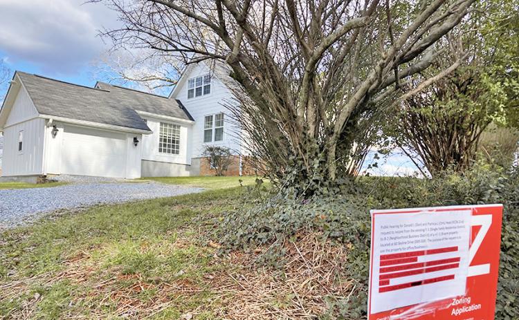 A recent rezoning has paved the way for a legal office at a newly renovated Skyline Drive residence.