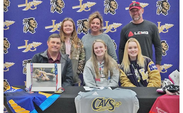 Recent Lumpkin graduate Chloe Carver signed with Montreat College to be a part of the school’s first ever women’s wrestling team. Carver was a mainstay with Lumpkin for three years, wrestling against both boys and girls, helping to build the girls wrestling program at Lumpkin. Now she looks to do the same as a part of Montreat’s first recruiting class of women wrestlers.