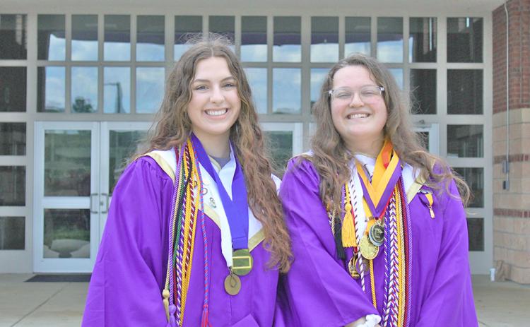 Valedictorian Kira May and Salutatorian Piper Spraker have already topped their class and now look to the future.