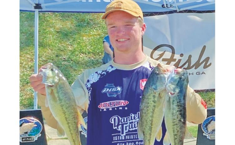 Scooter Ligon became the first Lumpkin County student to accept a scholarship for bass fishing.