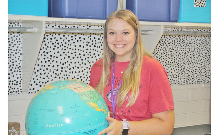 First grade teacher Morgan McCrary said she hopes to give her students a passion for reading, which can have a lasting impact rest of their lives.