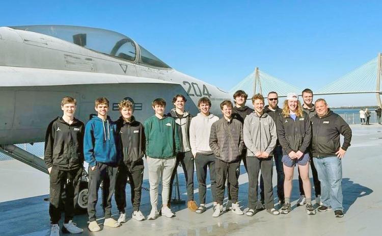 The Lumpkin County boys basketball team visited several historical places while in Charleston for the Carolina Invitational.