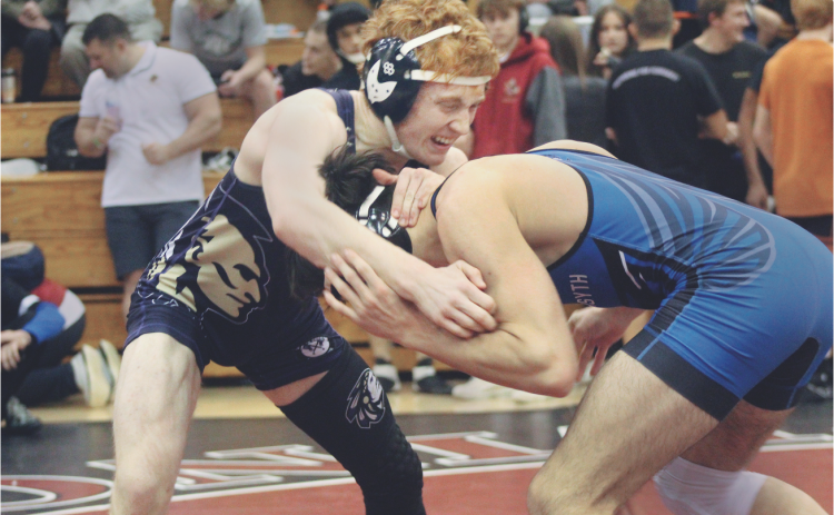 Lumpkin County’s Austin Marshall earned a sixth place finish at the holiday tournament at  Lambert High School.