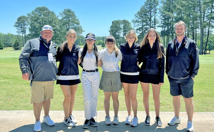 Lumpkin County High School girls golf team