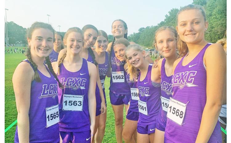 The LCHS girls cross country team has their focus on making State this year, said coach Logan Turner.