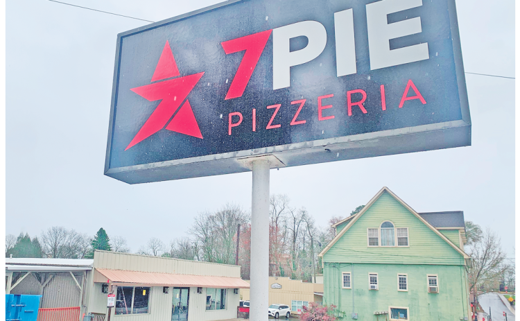 The eventual opening of 7 Pie Pizzeria will likely include some renovations to its expected downtown home on North Grove Street.
