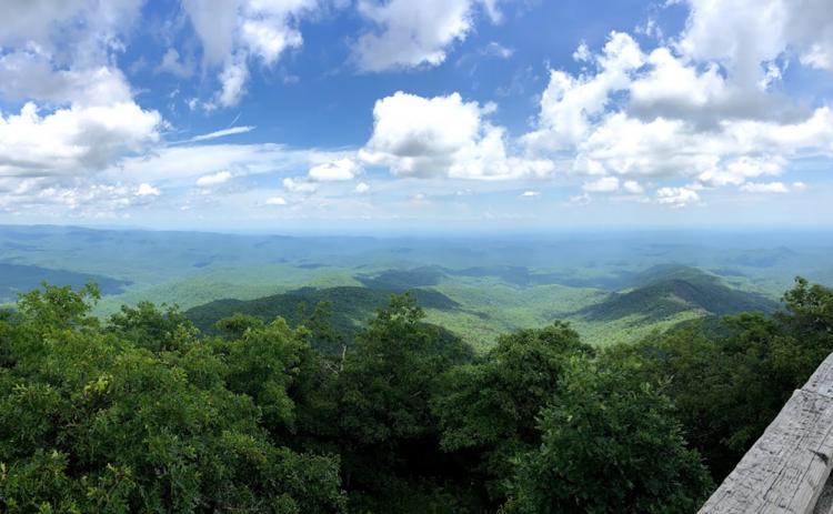 Wayne Knuckles/ The views from Rabun Bald are said to stretch for more than 100 miles when conditions are favorable.